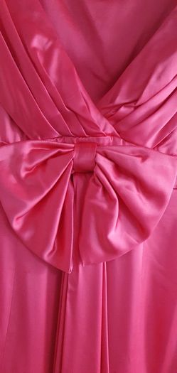 Karen Millen Coral Bow Sz 10