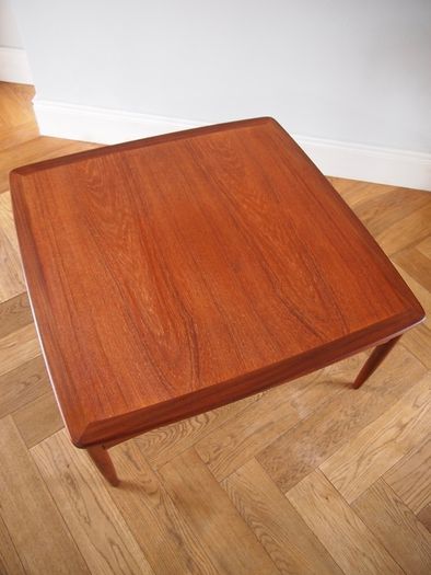 Mid Century G Plan Brasilia Teak Square Coffee Table 1960s Vintage Retro