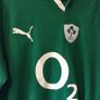 Ireland Rugby Jersey. Season 2011/2012. Official Puma Mens Long Sleeved Home Jersey. Authentic Original From 2011. Not A Modern Day Remake. Image 7