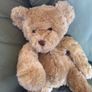 Vintage Bear Factory Traditional style bear with zip pouch in back can post Image 3