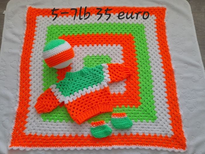 Handmade premature baby cardigans