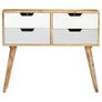 Sideboard 85x40x71 cm Solid Mango Wood Image 4