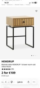 Bedside tables
