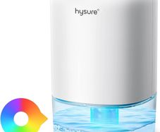 1400ml Electric Dehumidifier for Home Damp with 7 Colorful Lights, Portable Small Dehumidifier for Bathroom Wardrobe Closet RV Bedroom Garage