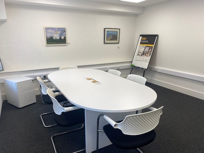 Meeting Room Table & 10 Chairs