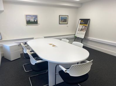 Meeting Room Table & 10 Chairs