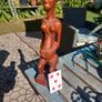 Tribal art, fertility female figure. D18 Vintage Image 3