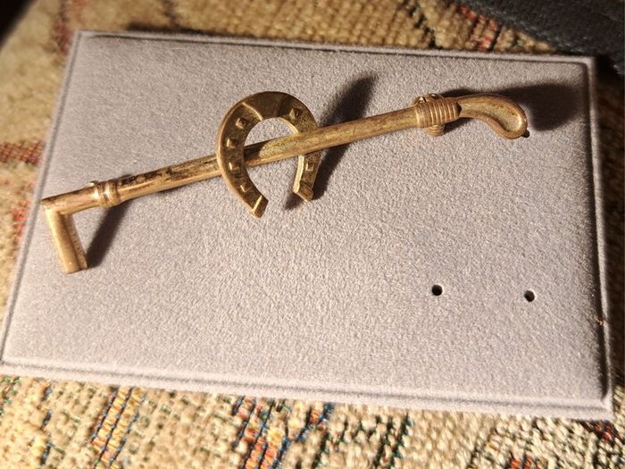 Horseshoe and Riding crop