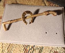 Horseshoe and Riding crop