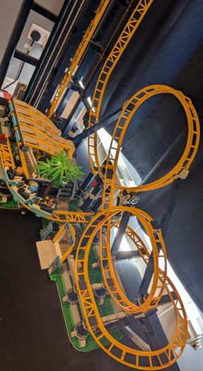Loop Coaster Lego Set - Complete with instructions + Powered Up Elements