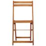 Balcony Planter Table with 2 Bistro Chairs Solid Acacia Wood Image 3