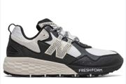 New Balance Fresh Foam Crag v2 trail running shoes,black-and-white mesh upper and a chunky, textured foam midsole Size7(40,5)
