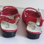 Flydoz Ladies Red Slingback Shoes With Stars & Bows New With Box Size UK4 EU37 CAN POST Image 8