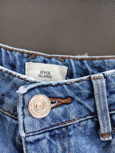 River island denim shorts excellent condition
