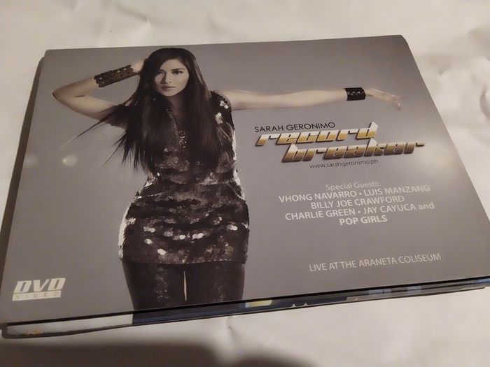 Sarah Geronimo Record Breaker Music Dvd