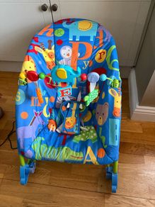 Baby Bouncer - Baby Seat Rocking with vibration Fisher Price
