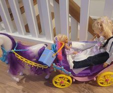 Barbie Wedding Horse and Carriage
