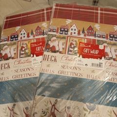 24 sheets christmas wrapping paper