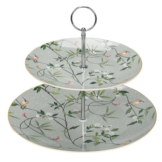 Matching Teapot & Cakestand Set- Mindy Brownes