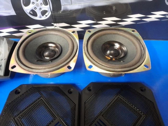 4 inch dual cone door speakers