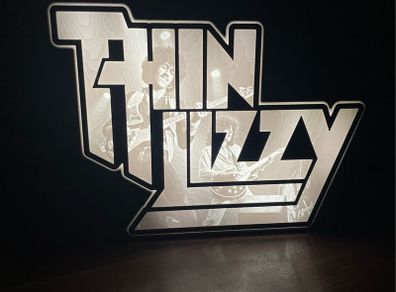 Thin Lizzy Lithophane Lightbox