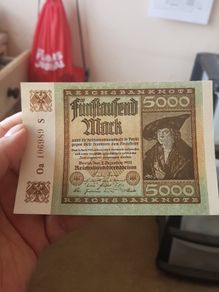 5000 Mark Banknote