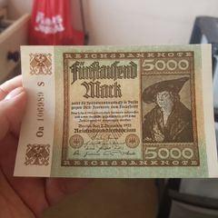5000 Mark Banknote