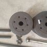 Full weight set and bench Image 5