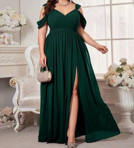Dark Green Bridesmaid Dress 2XL