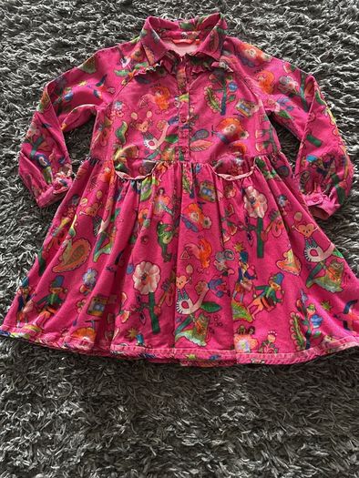 Oilily Djuliette dress age 8 like new!