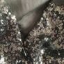 Black Sequinned Dress - Sweewe - Size M/L Image 3