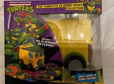 TMNT complete turtle van boxset collection
