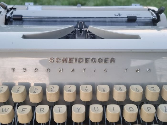 Vintage German Scheidegger Typomatic TMS typewriter