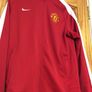 Manchester United Tracksuit Top Size Medium Image 9