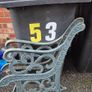 iron cast garden bench ends Image 9