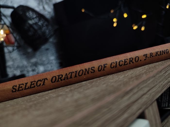 Select Orations of Marcus Tullius Cicero ! Hardcover ! 1946 ! by Oxford at the Clarendon Press !
