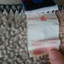 Whistler Canada Vintage Made in Canada Blanket, Throw - Reversible Brown & Stripe Image 6