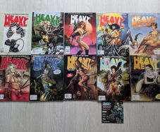 Collection of 10 Heavy Metal Fantasy Magazines 1991-2004