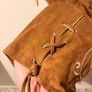 Halloween Oktoberfest Premium Genuine Leather Lederhosen EU 48 RRP210 FAST post Image 3