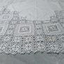 Crochet Lace Square Table Cloth Image 2