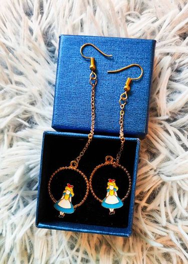 Alice in Wonderland Earrings