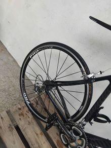 pro lite carbon fibre bike hand build
