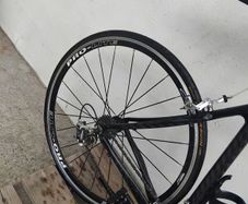 pro lite carbon fibre bike hand build