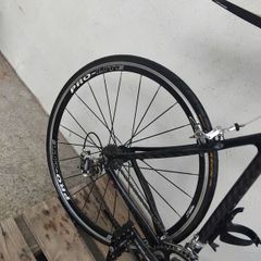 pro lite carbon fibre bike hand build
