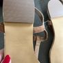 Genuine suede sandals in brand new condition Image 4