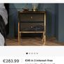 2 bedside tables with Drawers Image 6