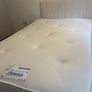 Small double bed with comfy dream orthopaedic memory foam mattress and headboard Image 6