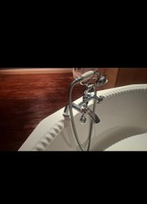 Corner Bath with Avondale Taps