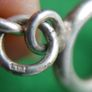 Vintage Estate Sterling Silver 925 Bracelet length 8" - 16.2g Image 6