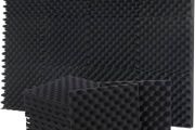 FREE EXPRESS SHIPPING Sound Proofing Panels 24 Pack Egg Crate Acoustic Foam 12 x 12 x 1.18 Inches High Density Acoustic Foam Panels Flame Retardant Sound Absorbing Panels Studio Treatment